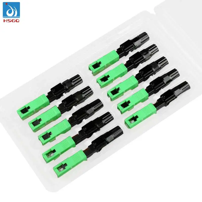 HSGQ Good Quality Connectors  FTTH Fiber Optic Fast Connector