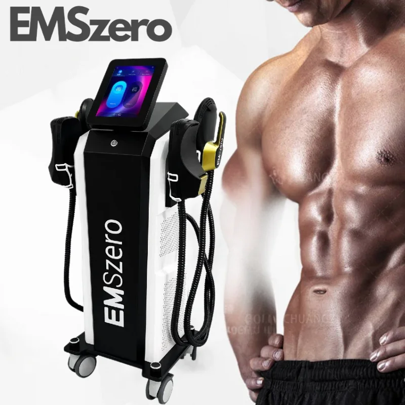 

EMS RF Sculpt EMSzero Machine Fat Body Slimming Muscle Stimulator Technology Muscle Stimulation Sculpting EMSZERO