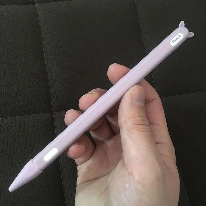 

Y1UB for Case Sleeve for Pencil 2nd Generation, Silicone Soft Anti-Slip Skin Holder Grip Accessories with 2 Protective N