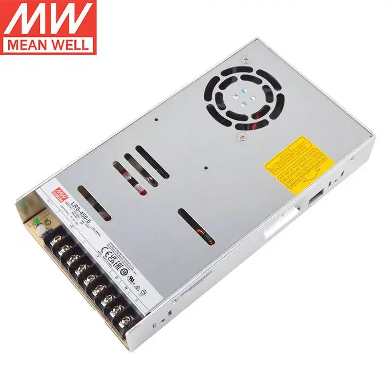 

TAIWAN MEAN WELL LRS-450-5 Single Output Switching Power Supply LED Driver Brand New Original Authentic 5VDC 75A