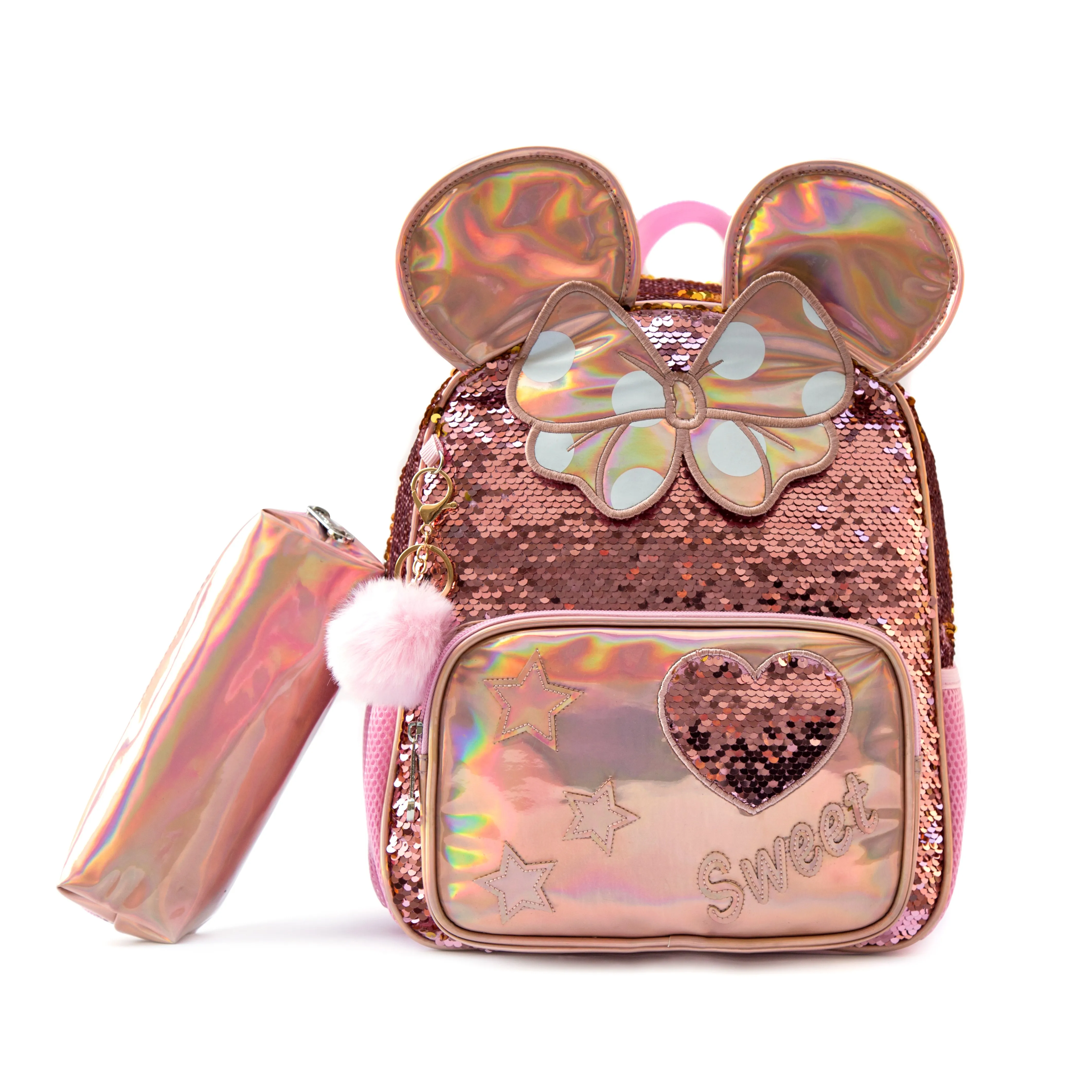 Backpack for Girls Kindergarten Bag Sequins Kindergarten Primary School Backpack Girl School Bag