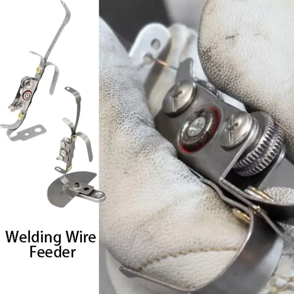

Adjustable Angle TIG Wire Feeder Magnetic Base Heat-resistant Welding Tool Alloy Construction Precision Design Wire Feeder Tool
