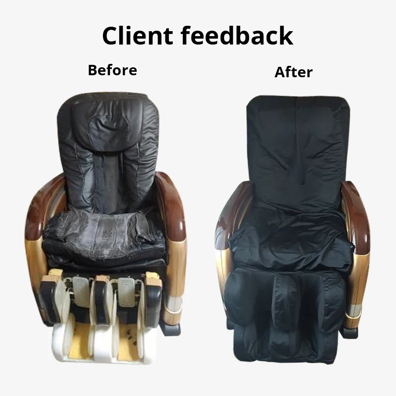 Customize Massage Chair Leather Refurbishment Massage Chair Dust Cover Wear-resistant Anti-scratch All-inclusive Universal Set