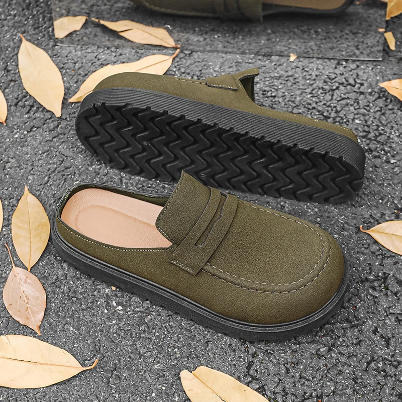 Herren-Slipper, modisch, zum Hineinschlüpfen, für den Sommer, mit weicher Sohle, rutschfest, bequem, atmungsaktiv, leicht, für Freizeit, Sport und Outdoor-Aktivitäten, zum Spazierengehen.