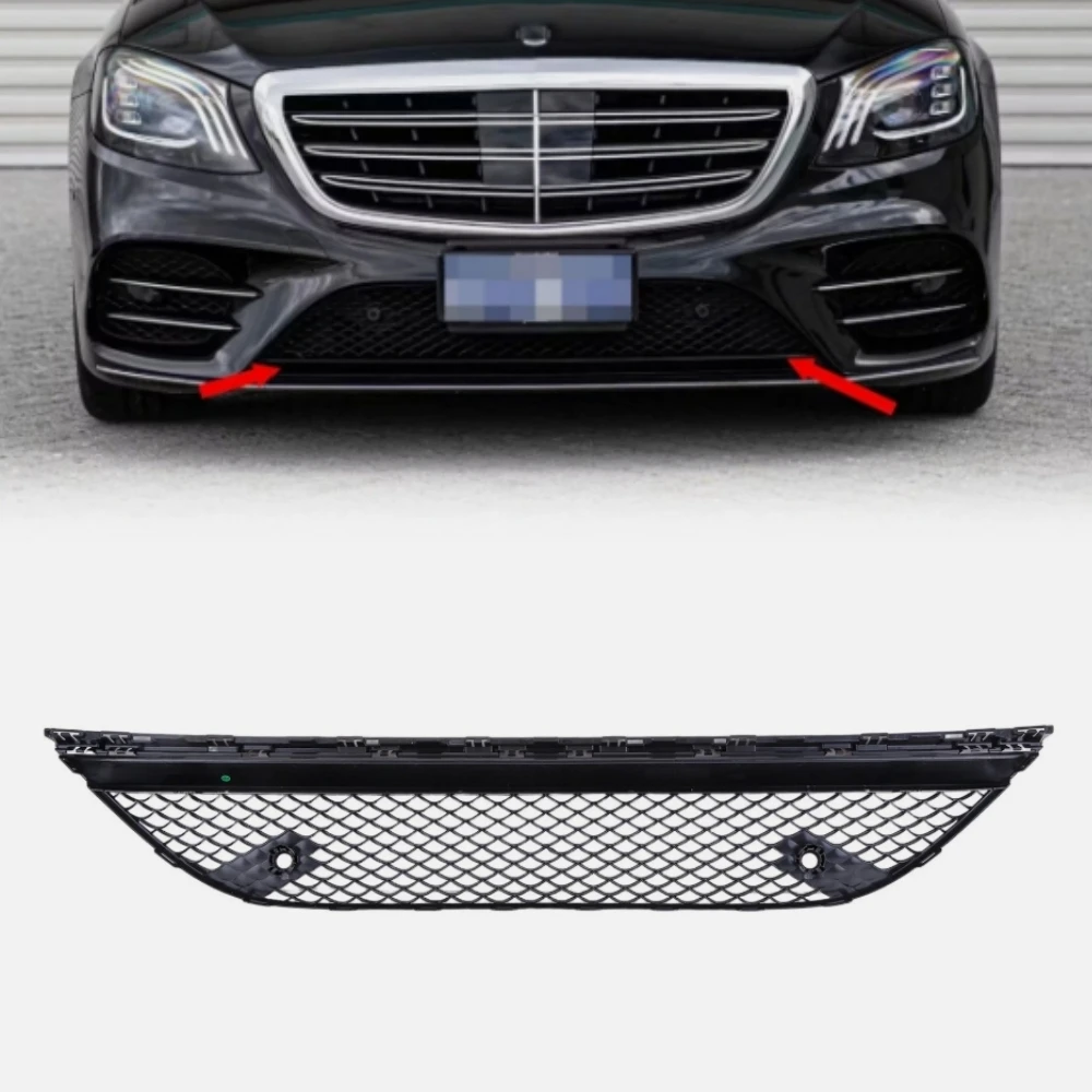 

Front bumper grille A2228857100 For Mercedes Benz S- Class W222 2018-2020 S450 S560 S65 AMG