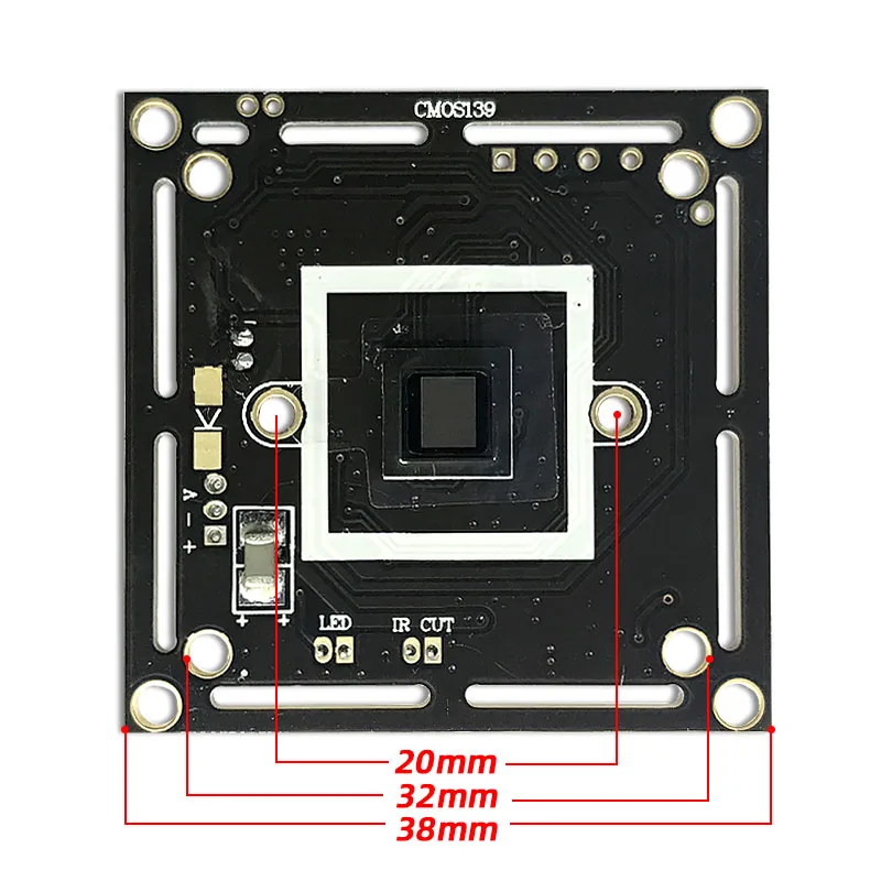 CVBS Camera Chip PCB Tầm Nhìn Ban Đêm OEM Cmos Camera Quan Sát Mini Cam Ban 139 + 8510 Module
