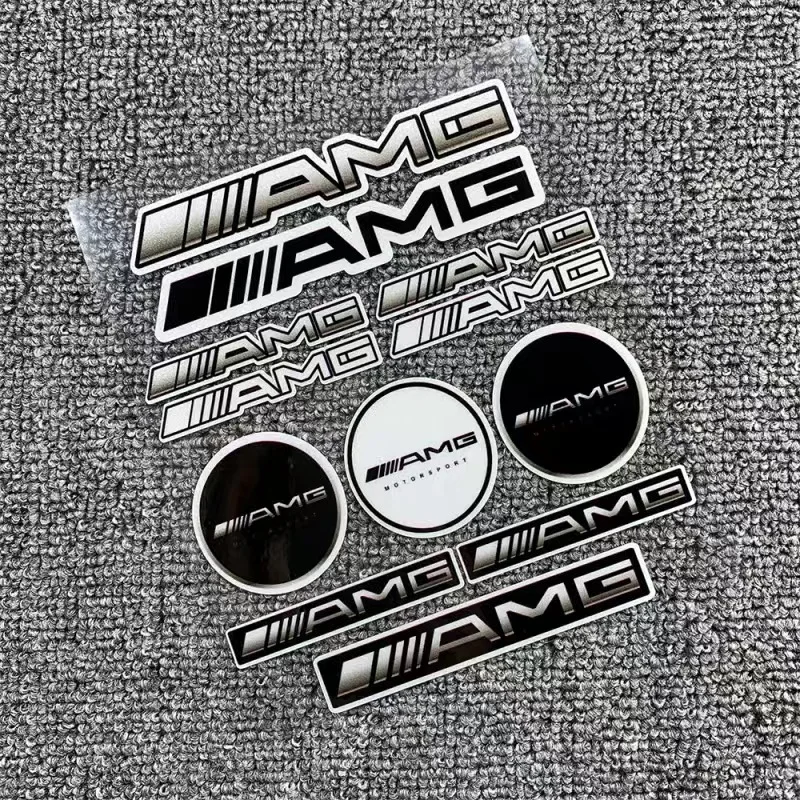 PVC Reflective Scratch Car Body Stickers For Mercedes Benz AMG W206 W204 W205 W212 W213 W221 W222 W223 W251 W464 W240 W211 GLE