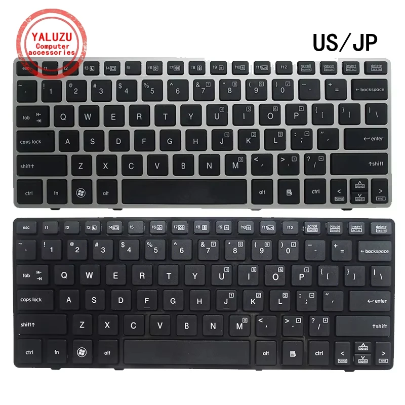 US/JP English Japanese NEW Laptop Keyboard For HP EliteBook 2560 2560P 2570 2570P