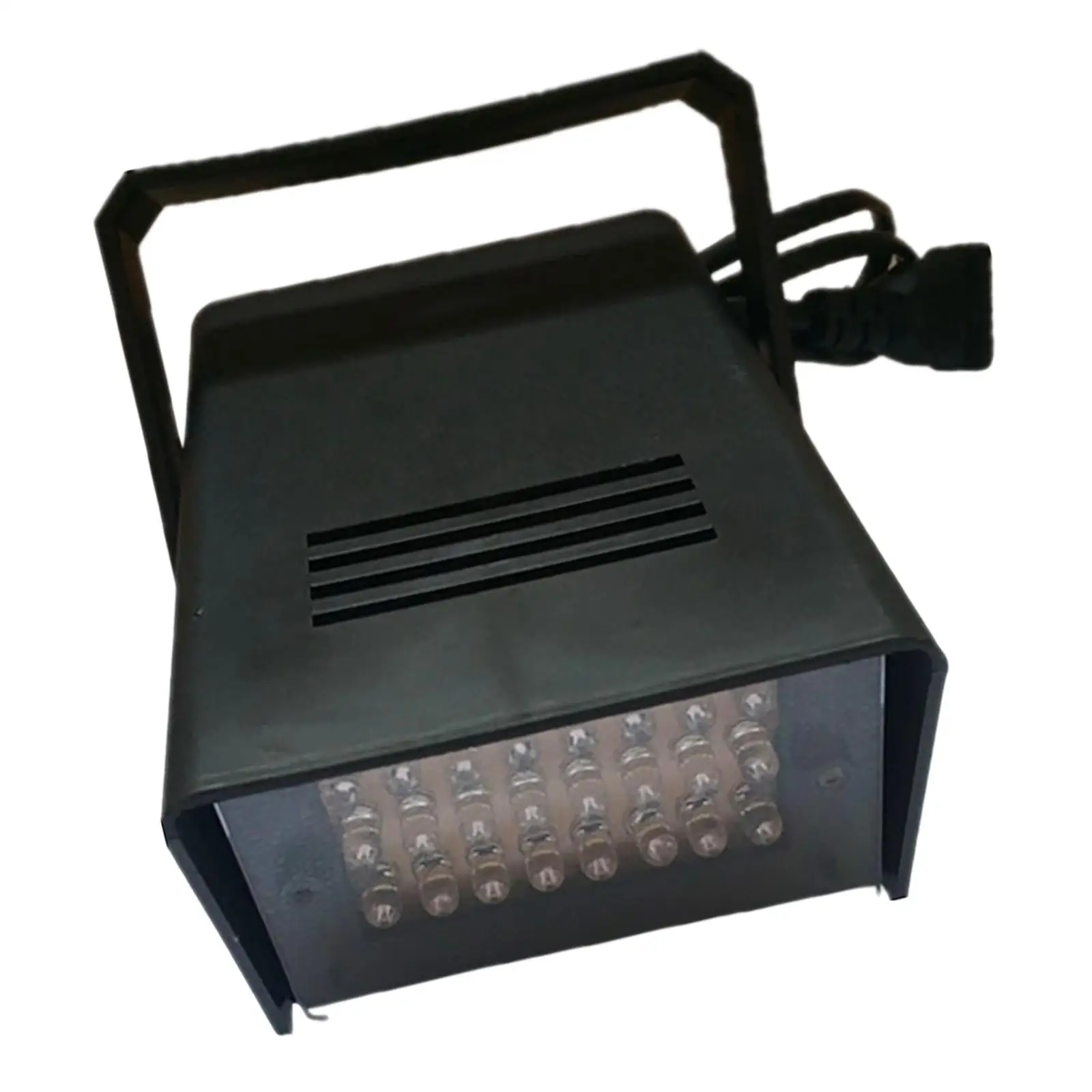Mini Strobe Light Plastic Housing 24 LED White Flash Lighting for Wedding Christmas DJ Disco Birthday Party