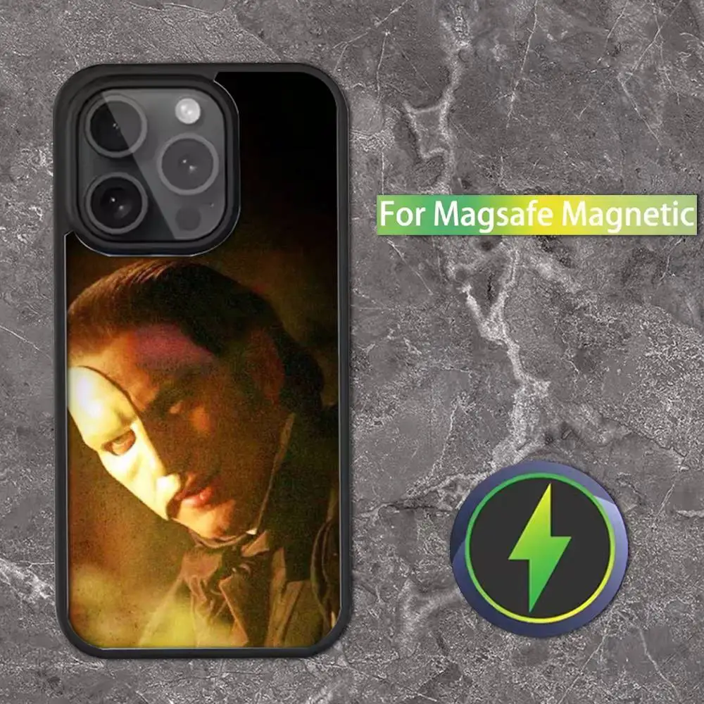 The Phantom Of The Opera Phone Case For iPhone 17,16,15,14,13,12,11,Pro,Max,Plus,Mini,SE Magsafe Magnetic Wireless Charging