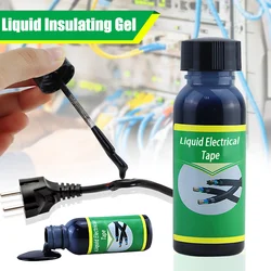 50ml Liquid Electrical Tape Insulating Tape Repair Rubber Electrical Wire Cable Coat Liquid Insulation Paste Fix Line Sealant