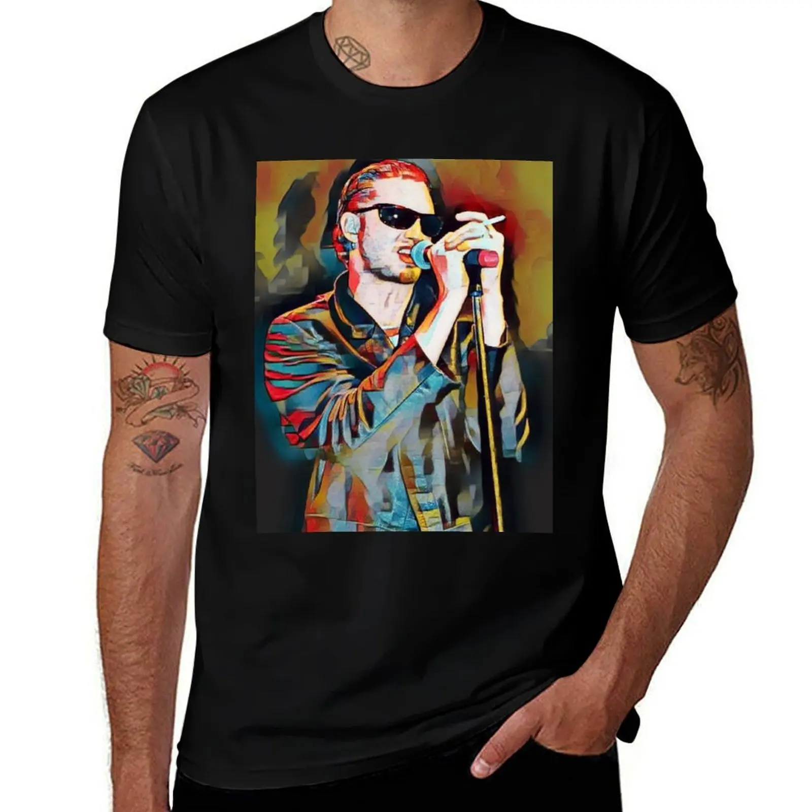 

Layne Staley - Alice in Chains - Grunge T-Shirt funny t shirts man anime tshirt t shirts for man pack cotton T-Shirt