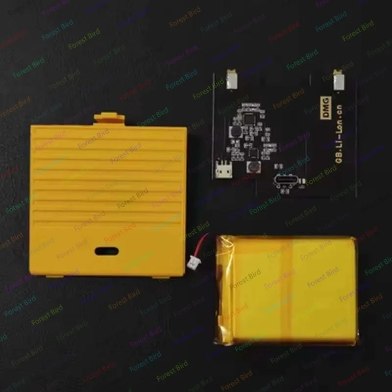 High Capacity 2300mAH Rechargeable Lithium Battery USB-C for Game boy Thick Machine for GB DMG Highligh - Image 3