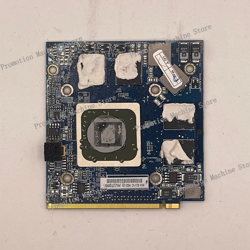 

Оригинальная видеокарта для IMAC, 20", A1224, 24", A1225, HD2600, HD2600M, HD2400, 109-B22533-10/11, 100% тест