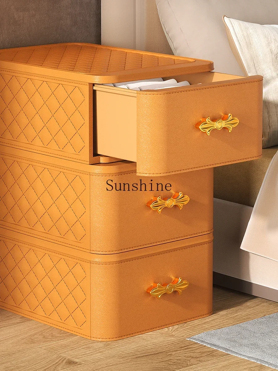 Underwear storage socks drawer type household finishing box artifact bra basket