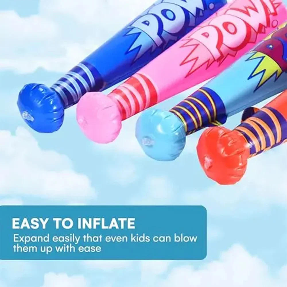 Jouet de Baseball gonflable à pattes colorées, adapté à la piscine d'été, thème de Baseball, cadeau de fête d'anniversaire, utilisation en extérieur