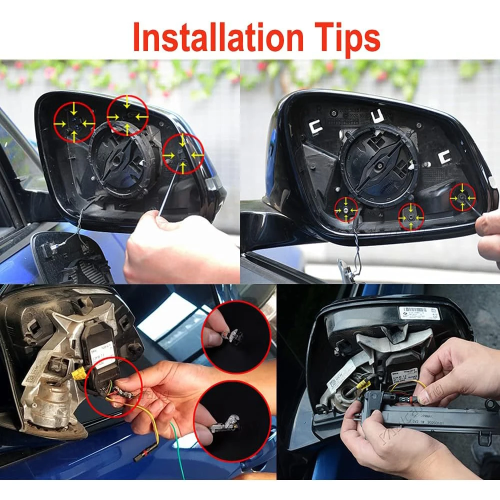LED Dynamic Turn Signal Side Mirror Sequential Light Lamp For BMW 1 2 3 4 Series F20 F21 F22 F23 F30 F31 F32 F33 F34 X1 E84 I3