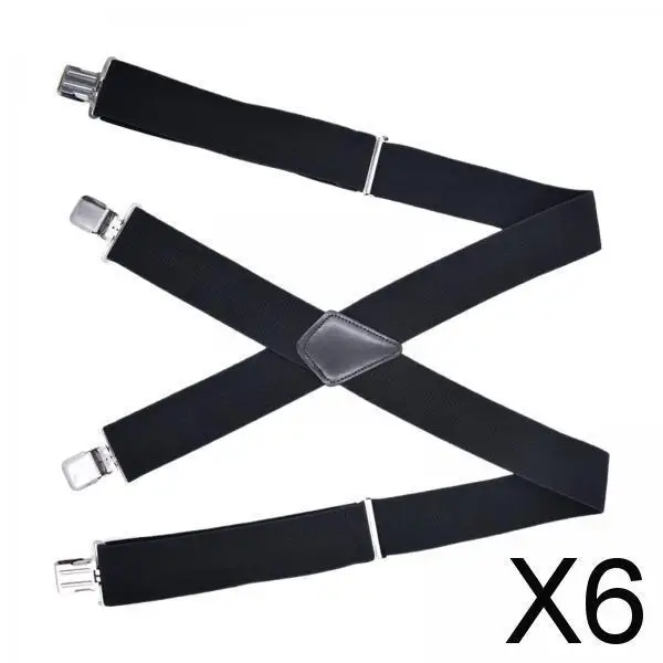 

Мужские подтяжки, сверхмощные Y-образные регулируемые эластичные зажимы, ремни-держатели для брюк для свадебной вечеринки, брюки