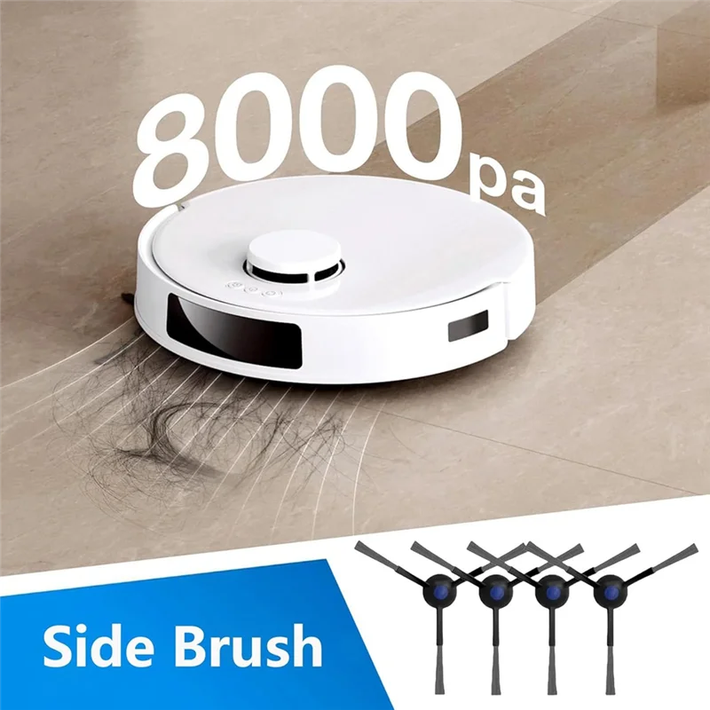 ABUS-13Pcs para ecovacs deebot n20 plus/n20/n20 pro plus aspirador de pó peças reposição rolo escova lateral filtro pano mop