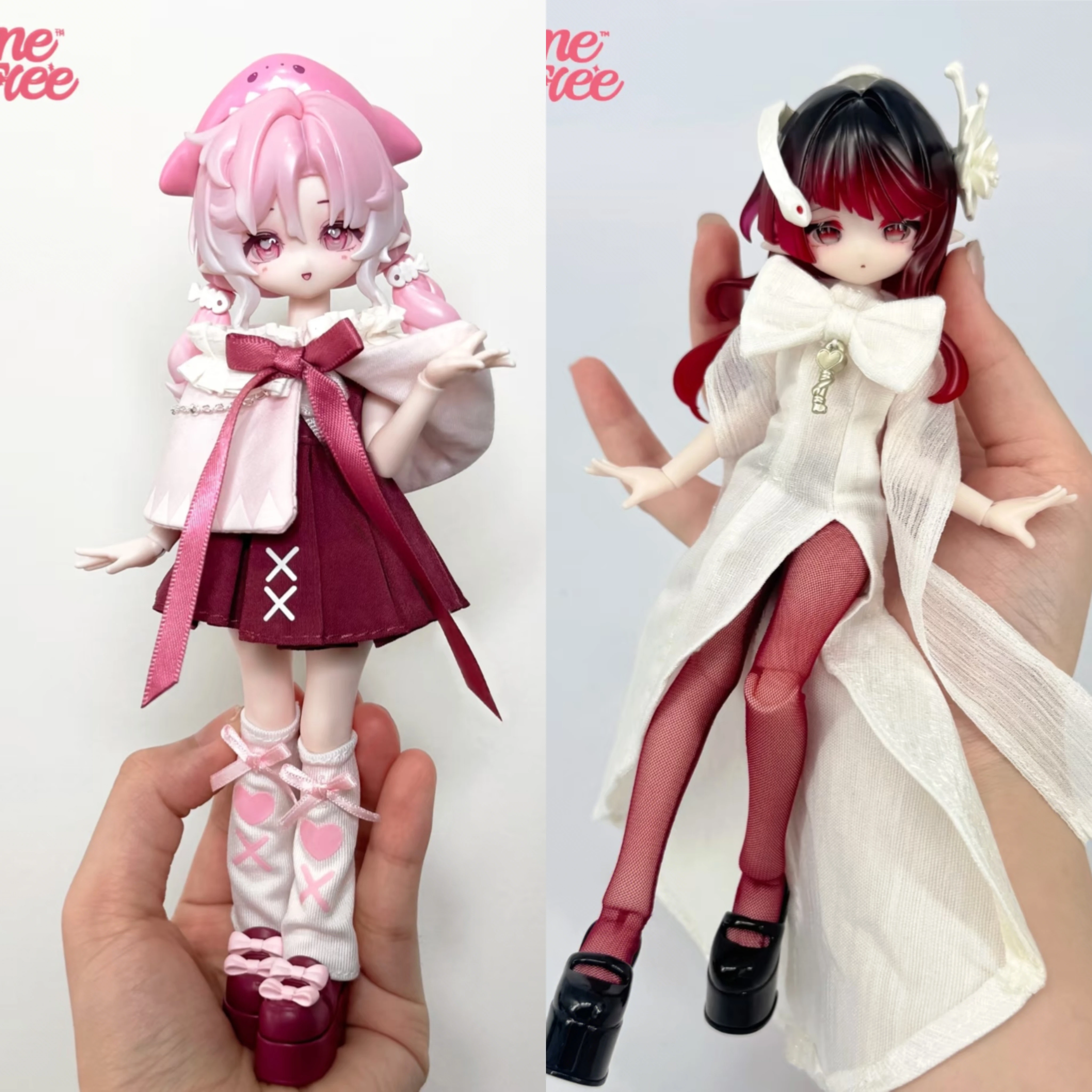 Nowa Oryginalna Seria Come4free Ocean Gem 1/8 Elektroniczny Zwierzak Bjd Lalka z Ruchomymi Stawami Lalka do Przebierania Modna Zabawka Blind Box Ozdoba