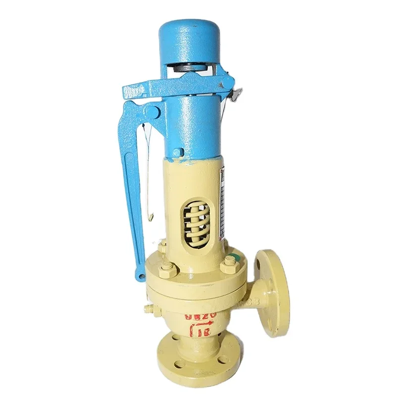 

Manual handle Series Carbon Steel Pressure Relief Valve boiler steam Spring Low Lift Safety Valve