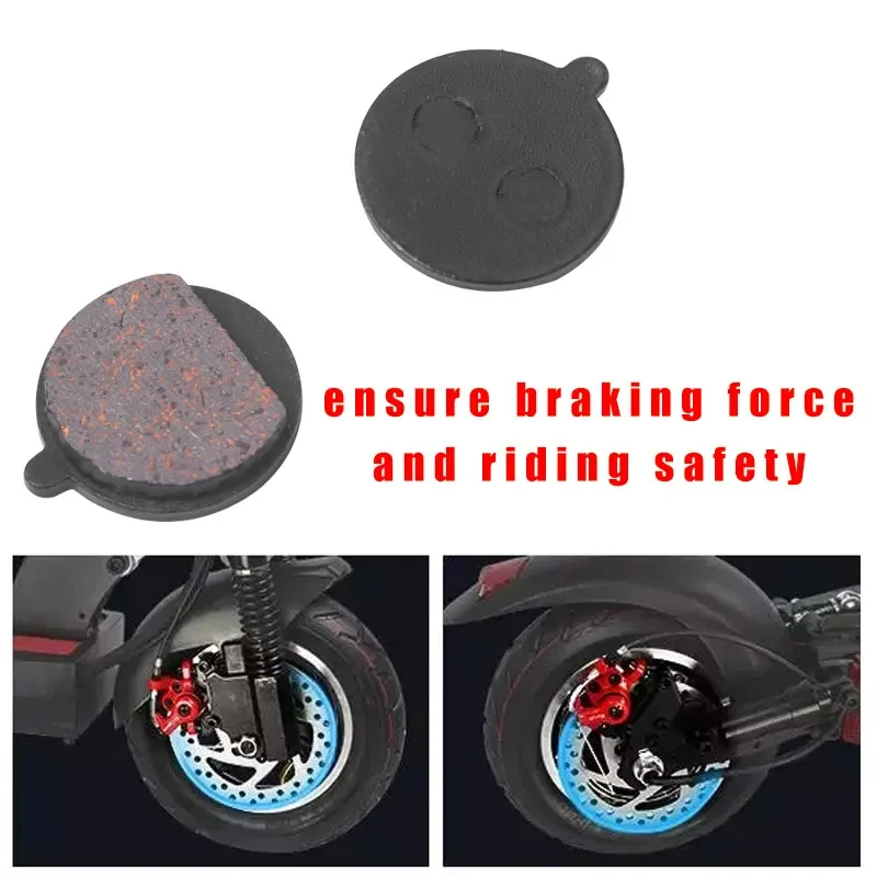 Universal Brake Pads Scooter for VSETT 9 9+ for ZERO 9 Electric KickScooter Replacement Parts Folding Caliper Brake Disc