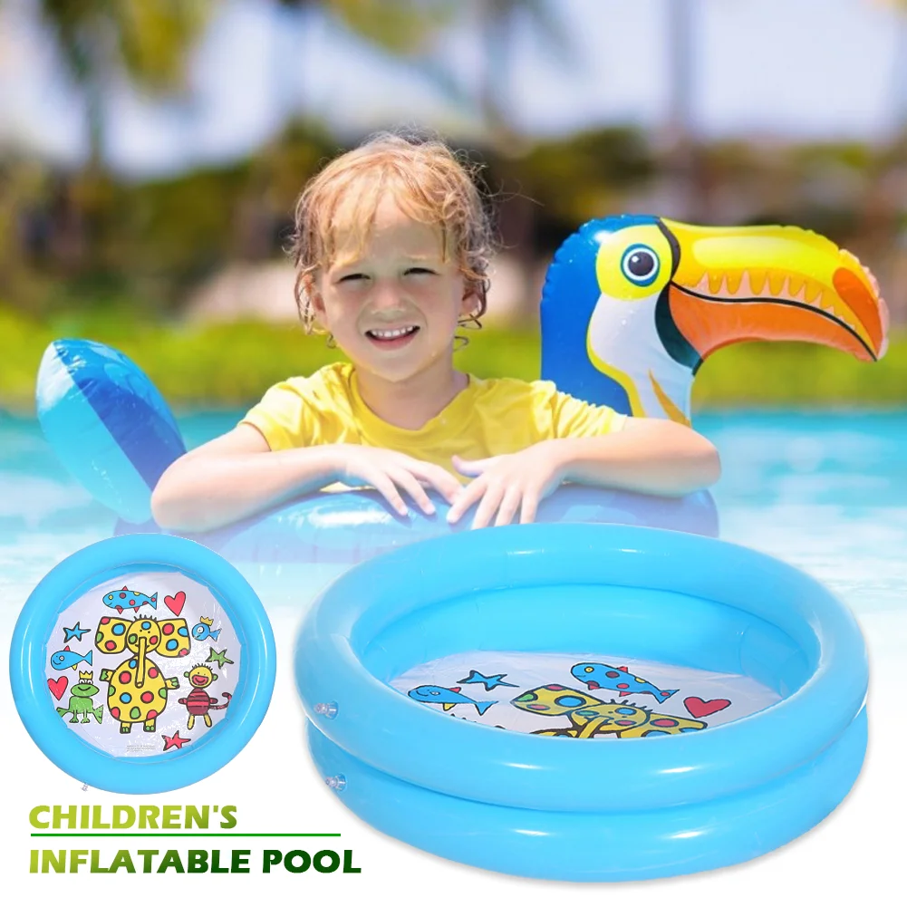 حمام سباحة قابل للنفخ للأطفال في الصيف، ألعاب حوض استحمام سميكة من مادة PVC في الهواء الطلق، رياضات مائية، حمام سباحة للأطفال الصغار #1