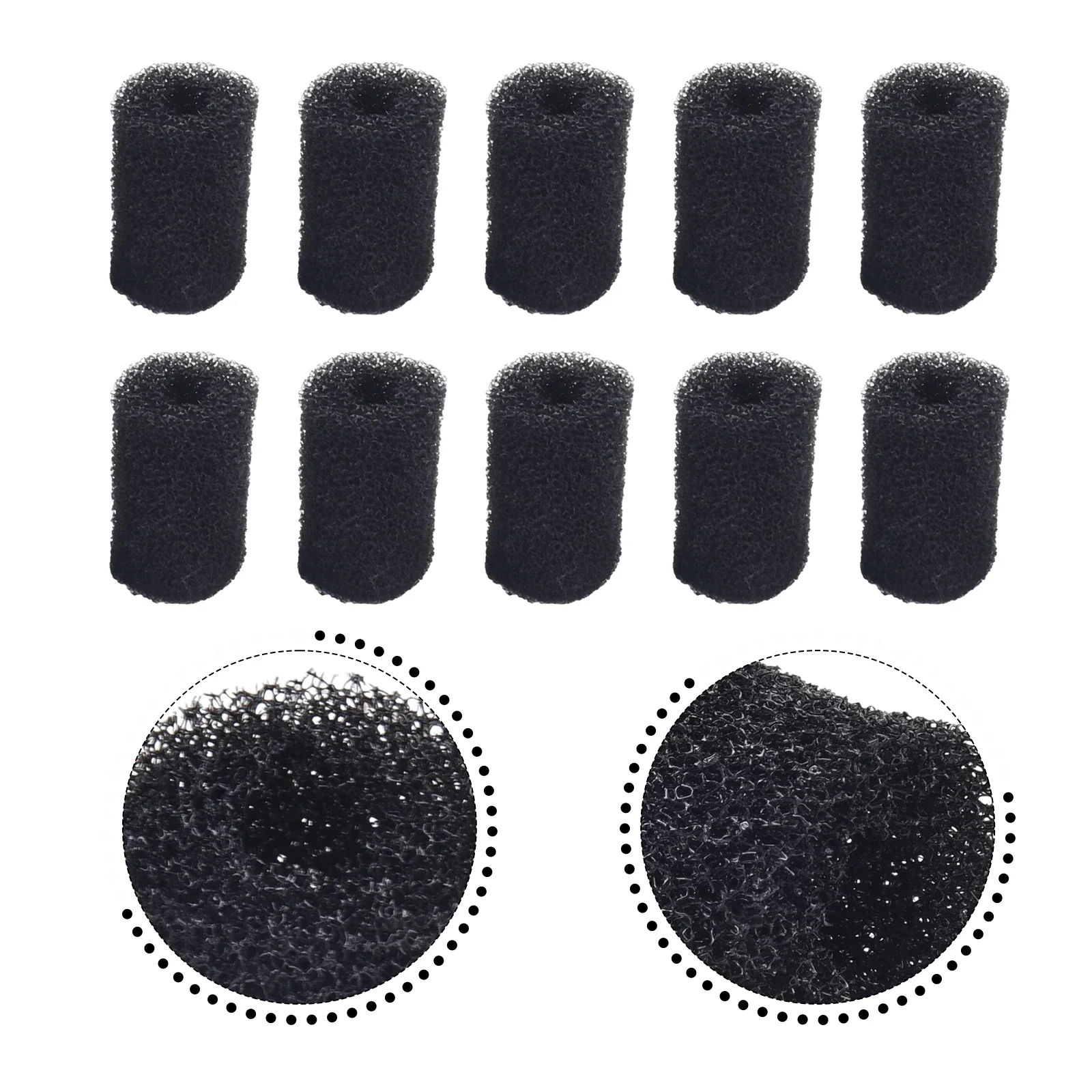 For Polaris Vac Sweep Pool Cleaner Tail Scrubber Fits 180 280 Sport Replacement Foam Scrubbers 10 Pack Value Pack