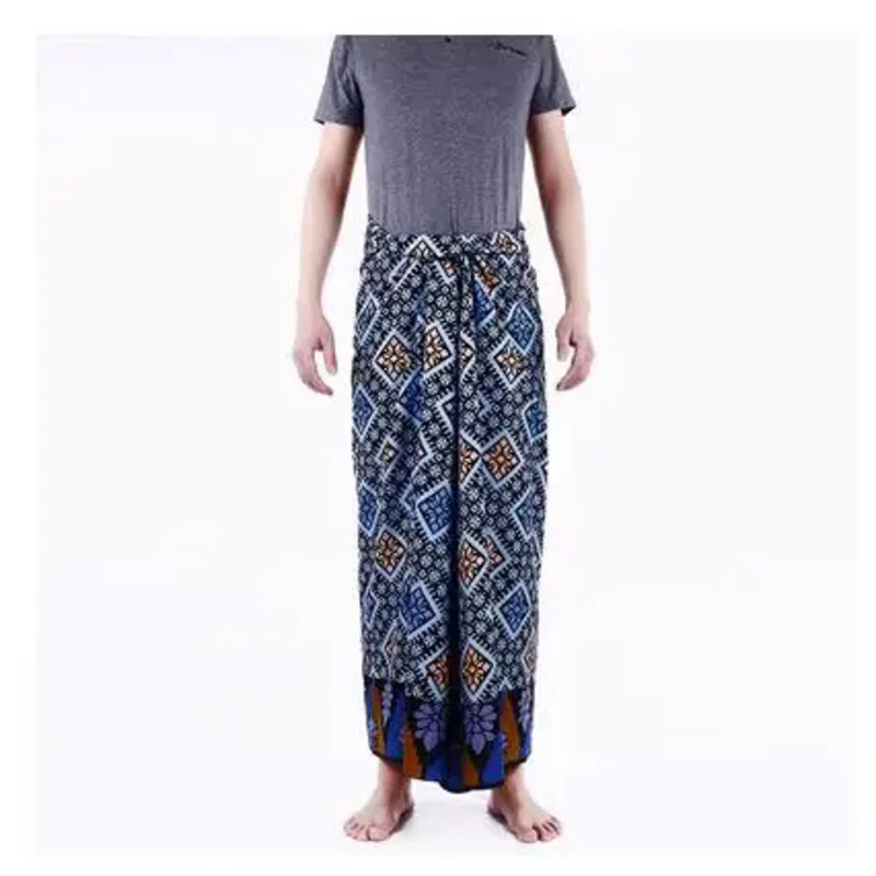 Southeast Asia Malaysia Myanmar Men Longji Skirt Sarong