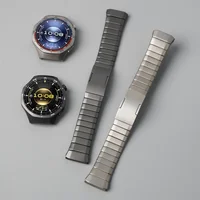 Para Huawei Watch GT 6 Pro 46mm banda Metal pulsera de lujo correa Huawei Watch GT6 Pro Original 1:1 sin huecos correa de titanio