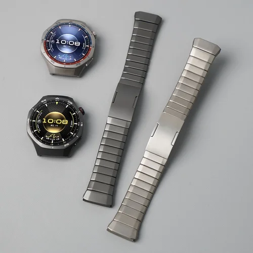 Para Huawei Watch GT 6 Pro 46mm banda Metal pulsera de lujo correa Huawei Watch GT6 Pro Original 1:1 sin huecos correa de titanio