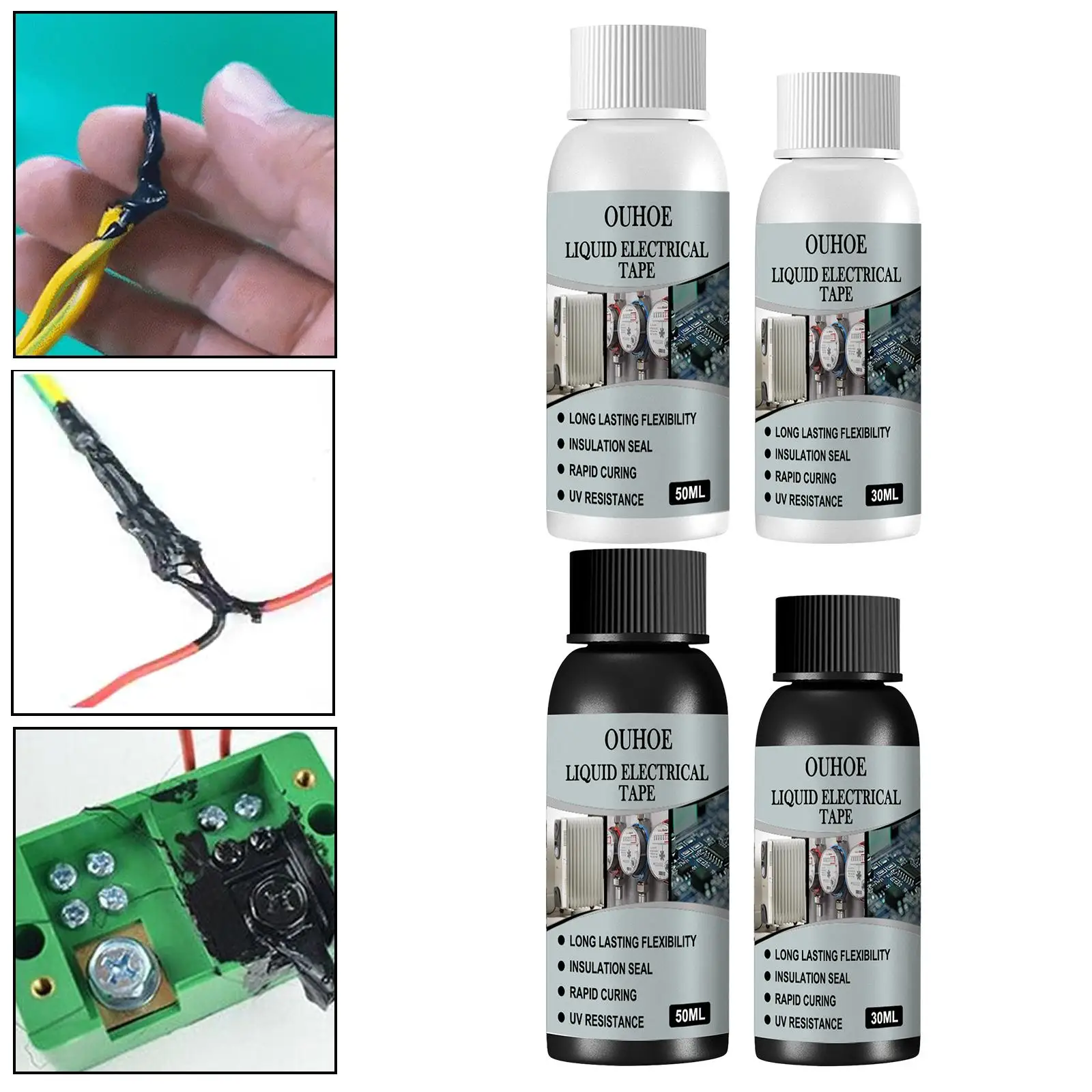 Insulating Tape High Temperature Repair Glue Electrical Wire Cable Glue for