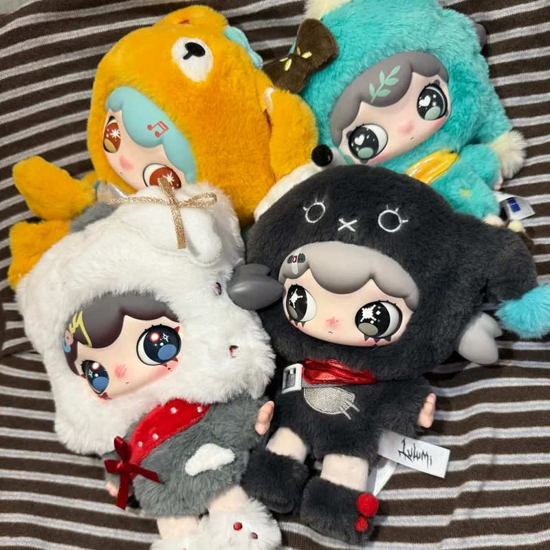 Lulumi's caprichoso crônicas caixa cega de pelúcia kawaii boneca mochila decoração chaveiro presente natal mesa ornamento caixa mistério