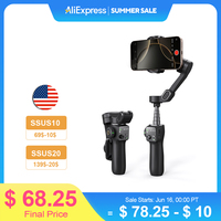 AOCHUAN Smart V8 3-Axis Handheld Gimbal Phone Stabilizer with Extension Rod Tripod Face Tracking for Phone Outdoor Shooting Vlog