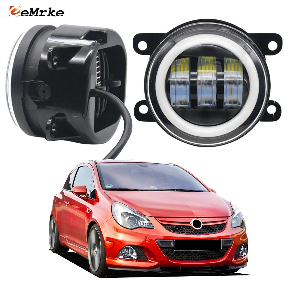 

Led Luz de niebla Fog Light DRL Lens Yellow Turn Signal Ring for Opel Vauxhall Corsa D OPC VXR 2007-2014
