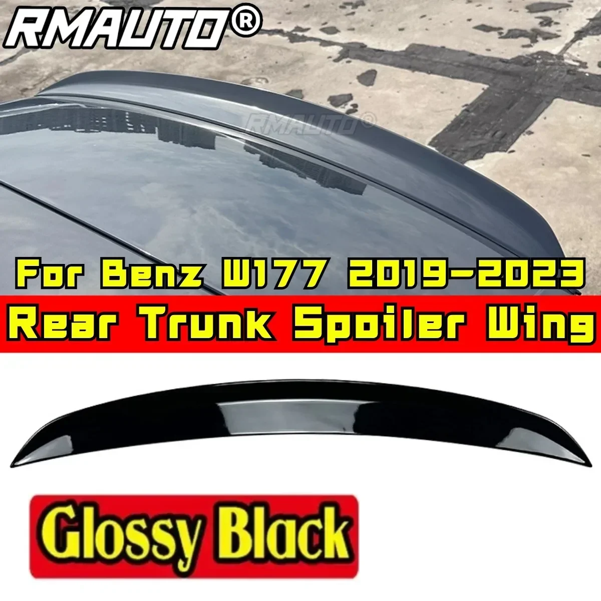 For Mercedes Benz CLA Class W117 C117 CLA220 CLA250 CLA45 2013-2019 Rear Wing Body Kit Car Rear Trunk Spoiler Car Accessories