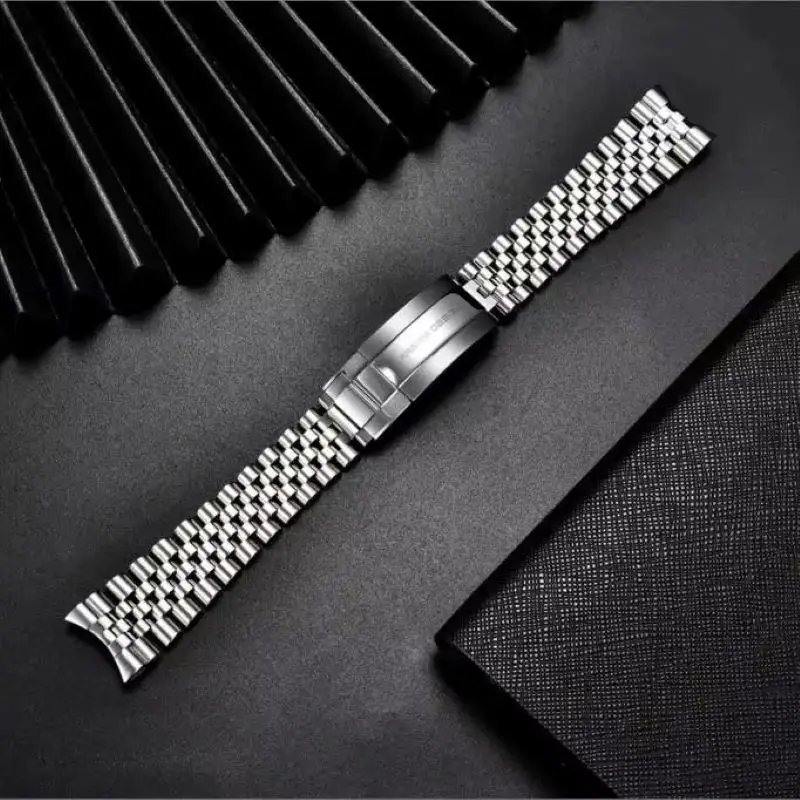 Pagani sorgfältig gestaltetes Edelstahlarmband (geeignet für PD1661, 1662, PD1651, PD1644) Tischbandbreite 20 mm, Länge 220 mm