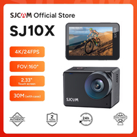 SJCAM SJ10X Waterproof Action Camera Anti-Shake 4K Touch Screen Underwater Mode Multifunctional Outdoor Sport Video Cam