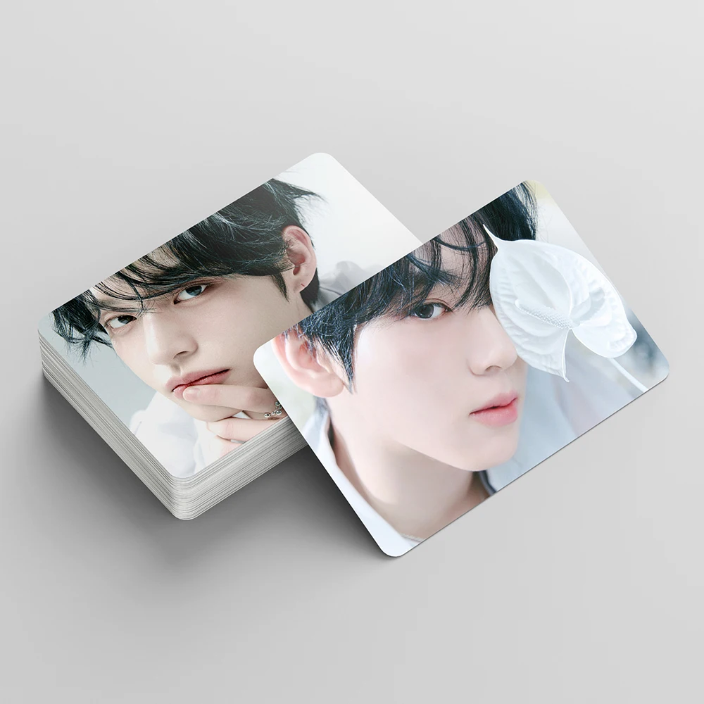 55pcs/set Kpop ZB1 1st Album YOUTH IN THE SHADE ZEROBASEONE New Album Lomo Cards Double Side Print Photo Cards image 5