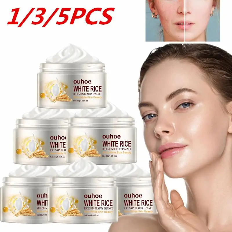 White Rice Anti Aging Remove Wrinkles Nourishing Moisturizing Facial Cream Firming Pores And Removing Acne Whitening Cream