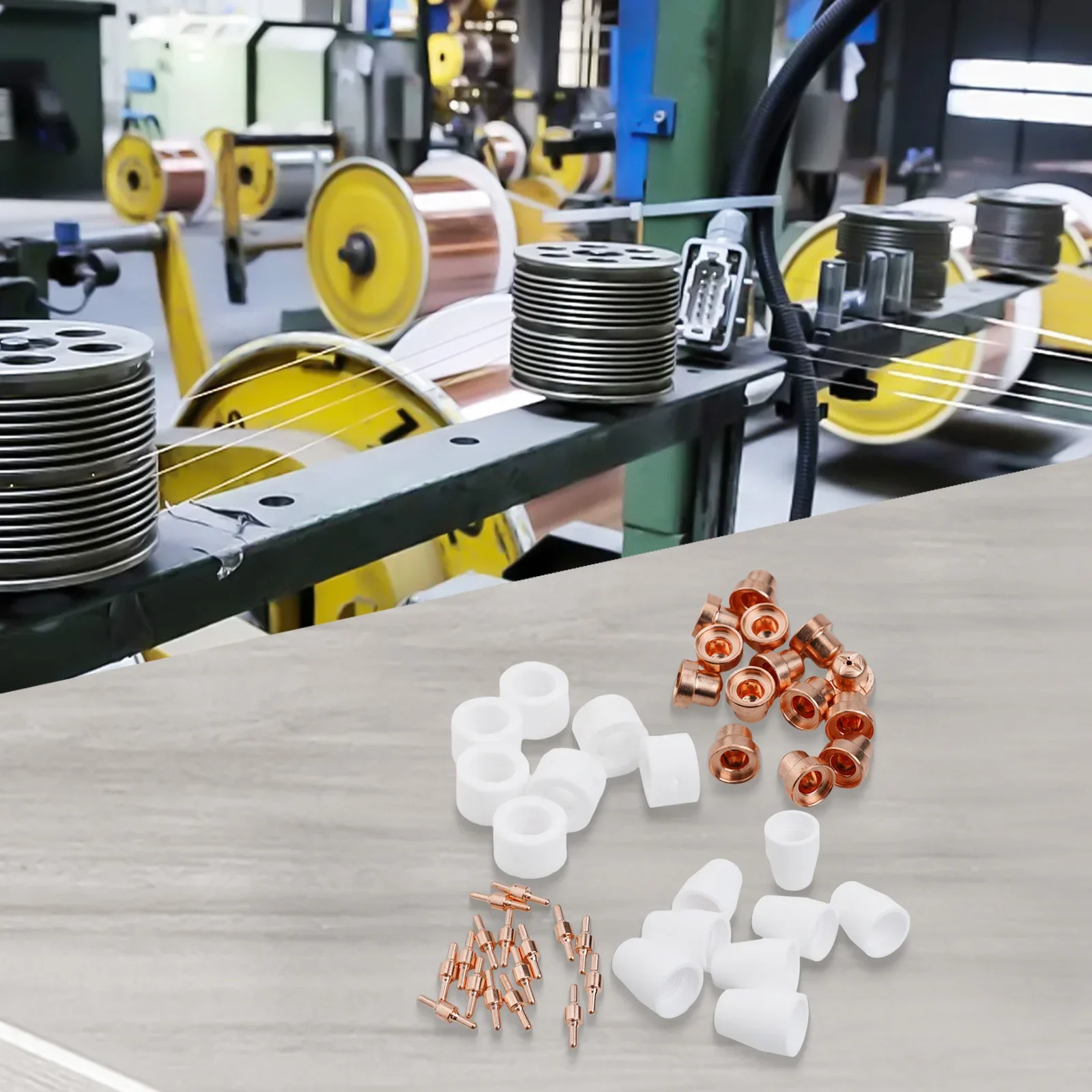 Tips Nozzle Our 46pcs For Plasma Cutter is built for durability high mechanical strength and efficient heat transfer