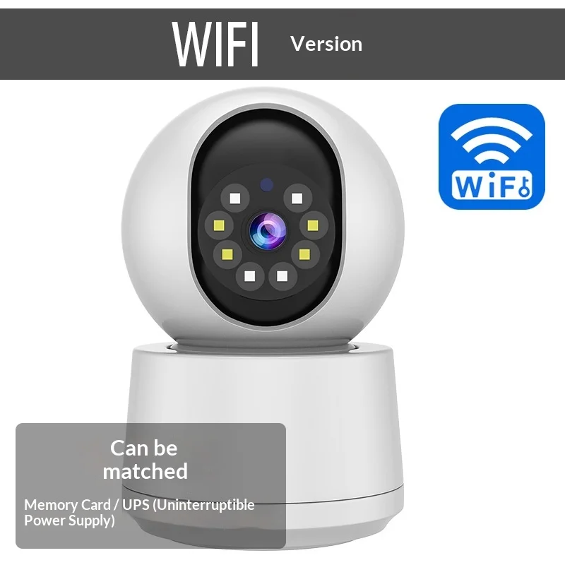 Tingpai Wireless Security Camera – 4G/WiFi 1080P Full HD, 360° PTZ, AI Human Detection, Auto Tracking, Full Color Night Vision