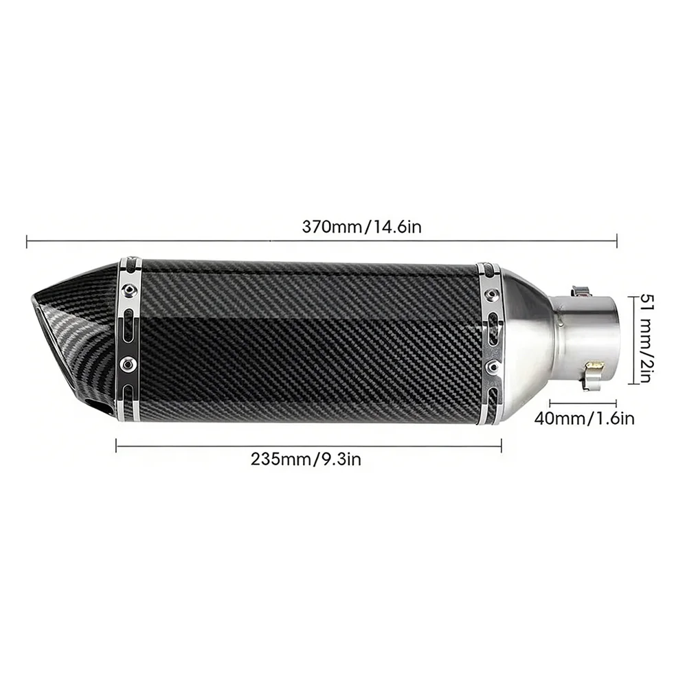 Für Suzuki V-Strom 1000 Vstrom 1050 V Strom Auspuff Mittelrohr 51mm Schalldämpfer Auspuffrohre Auspuffrohre – Detail 4