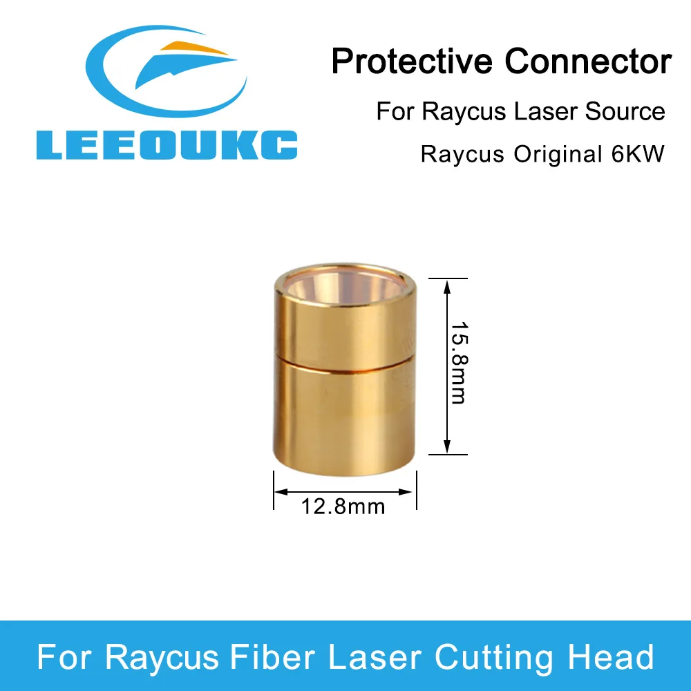 Raycus Fiber Laser Source Output Connector Protective Lens Group For Raycus WSX Power Source Fiber Laser Welding Cutting Head