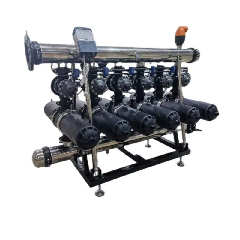 Automatic Backwash Disc Filter System With Stainless Steel For Agriculture And Garden Irrigation Greenhouse Water Filtration