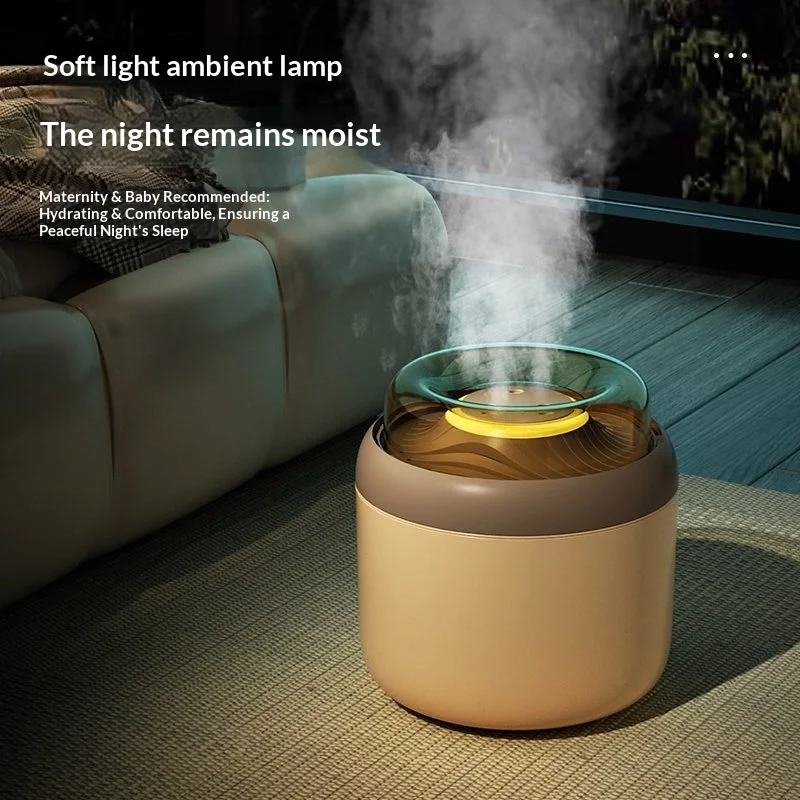 Youpin 4L humidificateurs d'air grande capacité muet arôme huiles essentielles diffuseur trois ports pulvérisation eau veilleuse humidificateur