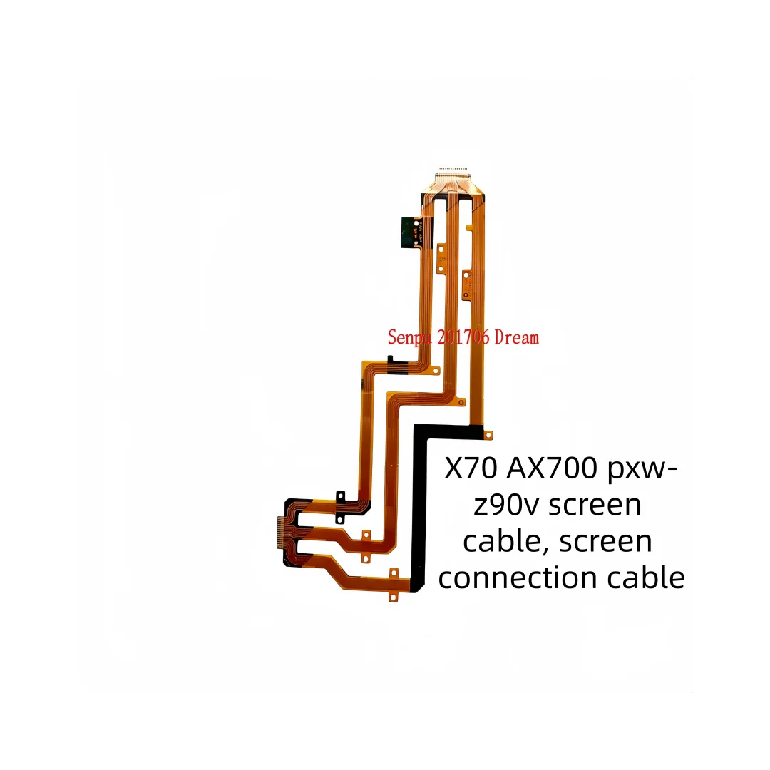 For Sony FDR-AX700 X70 PXW-Z90V Camcorder LCD Screen Flex Ribbon Cable Display Connect Wire Replacement