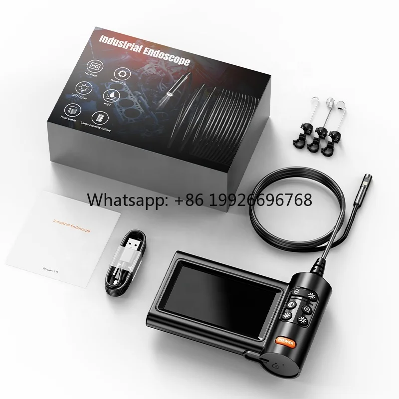 

Portable Car Detector Pipeline Camera Industrial Underwater Well Inspection Camera Endoscope