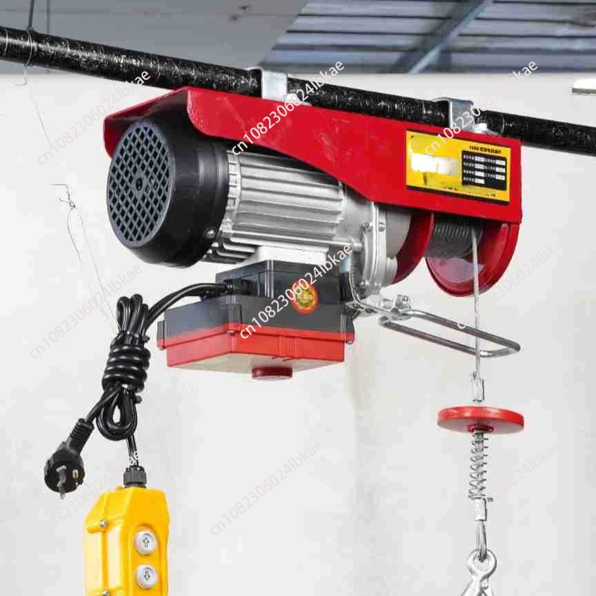 Miniature electric hoist 220V crane hoist 600-1200kg mini electric winch