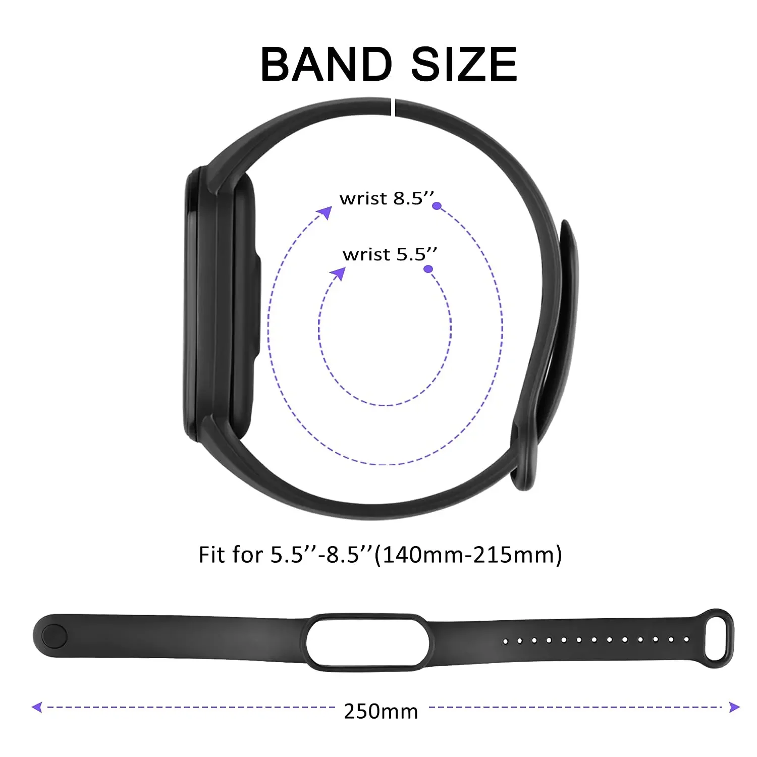 สายซิลิโคนอย่างเป็นทางการสำหรับ Xiaomi Mi band 4 5 6 7สายรัดข้อมือนาฬิกากีฬาสายรัดข้อมือ Miband4 miband7 Correa Mi band 3 4 5 6 7